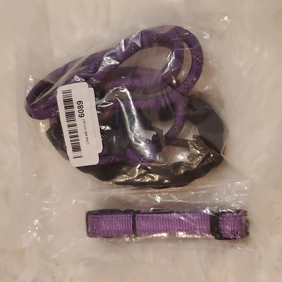 Ladoogo Reflective dog collar - size XS - purple - Picture 9 of 10